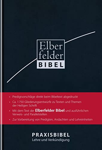 9783417254105: Elberfelder Bibel. Praxisbibel Lehre und Verkndigung