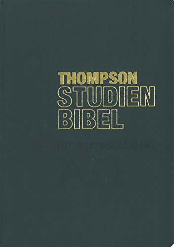 9783417255294: Thompson Studienbibel - Leder, Goldschnitt