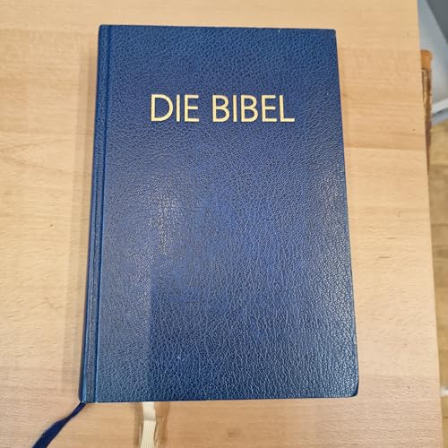 Beispielbild fr Die Bibel in groer Schrift. Revidierte Elberfelder Bibel. Kunstleder blau (Gebundene Ausgabe) zum Verkauf von BUCHSERVICE / ANTIQUARIAT Lars Lutzer