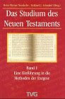 Beispielbild fr Das Studium des Neuen Testaments, Bd.1, Eine Einfhrung in die Methoden der Exegese: BD I zum Verkauf von medimops