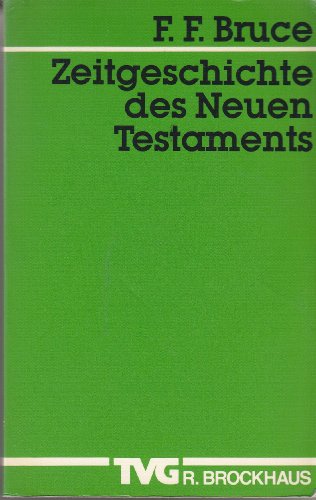 9783417297065: Zeitgeschichte des Neuen Testaments