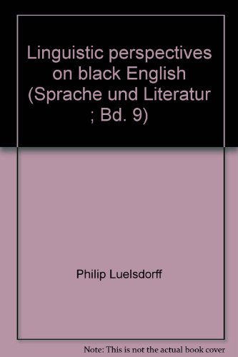 Stock image for Linguistic Perspectives on Black English for sale by ThriftBooks-Dallas