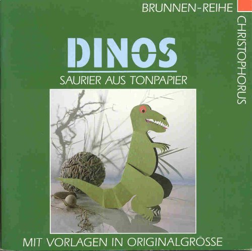 Dinos, Saurier aus Tonpapier