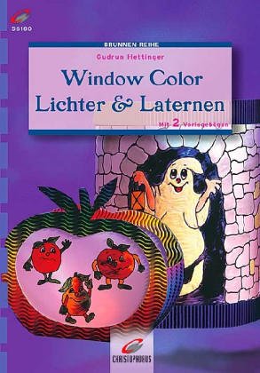 9783419560815: Window Color Lichter & Laternen. Mit 2 Vorlagebgen
