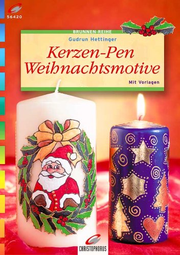 9783419564202: Kerzen-Pen Weihnachtsmotive