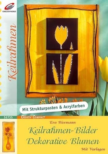 Keilrahmen-Bilder, Dekorative Blumen - Biermann, Eva