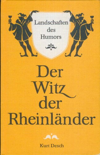 Beispielbild fr Landschaften des Humors: Der Witz der Rheinlander zum Verkauf von Versandantiquariat Felix Mcke