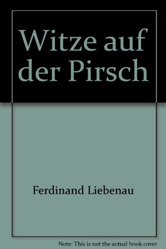 Beispielbild fr Witze auf der Pirsch zum Verkauf von Antiquariat Armebooks