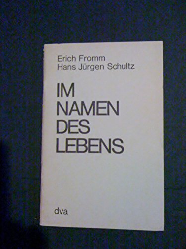 Im Namen des Lebens. Ein Porträt im Gespräch mit Hans Jürgen Schultz.