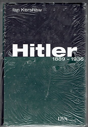 Beispielbild fr Hitler. (Bd. 1): 1889-1936. A. d. Engl. v. J. P. Krause, J. W. Rademacher. zum Verkauf von Bojara & Bojara-Kellinghaus OHG