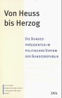9783421052216: Von Heuss bis Herzog