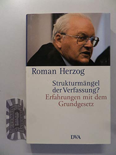 9783421053480: Strukturmngel der Verfassung? Erfahrungen mit dem Grundgesetz.