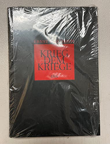 Krieg dem Kriege [Gebundene Ausgabe] Geschichte Politik Zeitgeschichte ab 1945 1. Weltkrieg Bildband Pazifismus Kriegsopfer Weltkrieg World War Krieggeschichte Militärgeschichte Schlachtfelder Hingerichtete Schwerstverwundete Erste Internationale Anti-Kriegs-Museum Friedensnobelpreis Ernst Friedrich Gerd Krumeich - Ernst Friedrich (Autor), Gerd Krumeich (Vorwort)