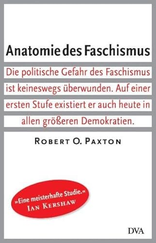 Beispielbild fr Anatomie des Faschismus zum Verkauf von Alexander Wegner