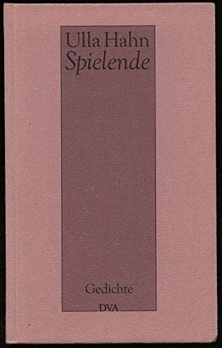 Beispielbild fr Spielende. Gedichte. zum Verkauf von Bojara & Bojara-Kellinghaus OHG