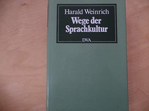 Wege der Sprachkultur. (ISBN 3598103212)