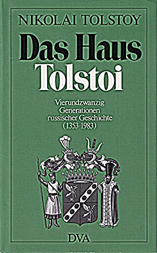 Beispielbild fr Das Haus Tolstoi zum Verkauf von Antiquariat Walter Nowak