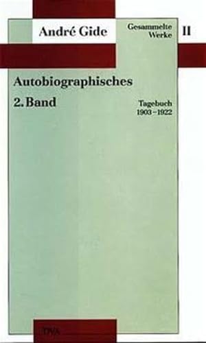 Stock image for Gesammelte Werke : in zwlf Bnden - Bd. 2: Autobiographisches - 2. Band: Tagebuch 1903-1922 for sale by Antiquariat Fuchseck