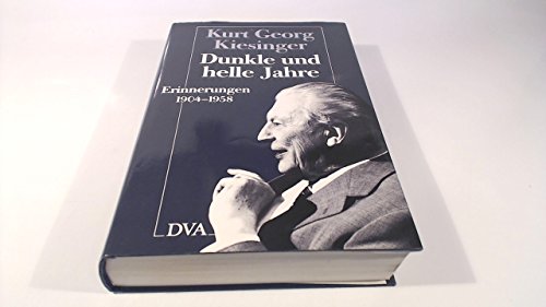 Dunkle und helle Jahre. Erinnerungen 1904-1958. Herausgegeben von Reinhard Schmoeckel.