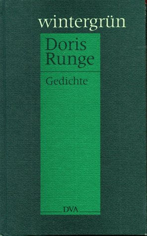 Stock image for Wintergrn. Gedichte. for sale by Antiquariat & Verlag Jenior