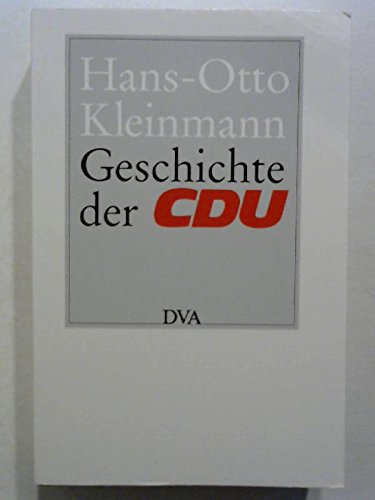 Stock image for Geschichte der CDU for sale by Antiquariat BM