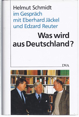 Beispielbild fr Was wird aus Deutschland? zum Verkauf von Paderbuch e.Kfm. Inh. Ralf R. Eichmann