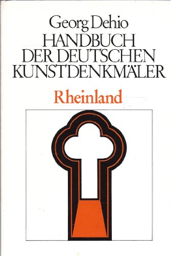 Stock image for Handbuch der deutschen Kunstdenkmler - Nordrhein-Westfalen 1, Rheinland. for sale by Antiquariat Bernhardt