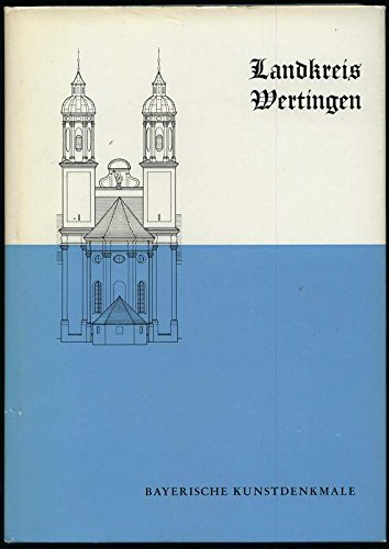 Imagen de archivo de Ehemaliger Landkreis Wertingen. (Kurzinventar). a la venta por Antiquariat Dr. Christian Broy