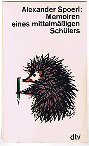 Imagen de archivo de MEMOIREN EINES MITTELMSSIGEN SCHLERS a la venta por German Book Center N.A. Inc.