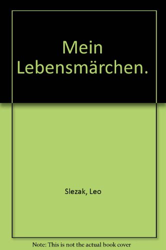 Stock image for Mein Lebensmrchen. for sale by medimops