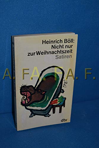 Imagen de archivo de Nicht Nur Zur Weihnachtszeit a la venta por Better World Books