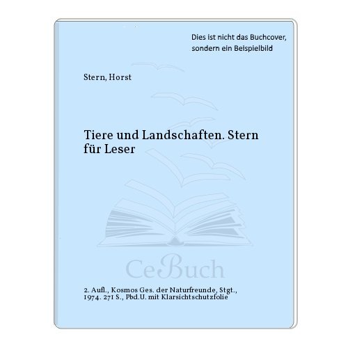 Stock image for Stern fr Leser. Tiere und Landschaften. for sale by medimops
