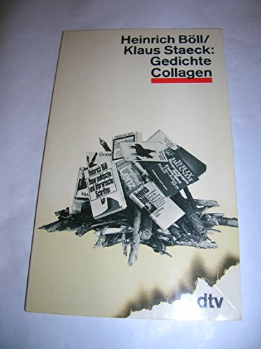 Imagen de archivo de Gedichte/Collagen. a la venta por Versandantiquariat Felix Mcke