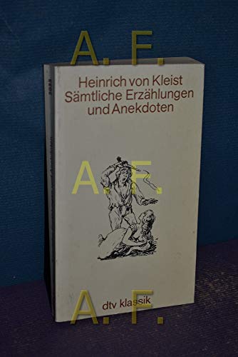 Stock image for Samtliche Erzahlungen Und Anekdoten (German Edition) for sale by Concordia Books