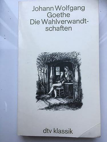 Stock image for Die Wahlverwandschaften for sale by Wonder Book