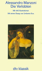 Stock image for Die Verlobten. Eine Mailnder Geschichte aus dem siebzehnten Jahrhundert. for sale by Steamhead Records & Books