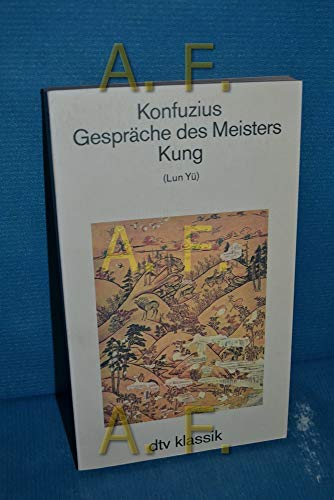 Imagen de archivo de Gesprche des Meisters Kung. (Lun Y). a la venta por DER COMICWURM - Ralf Heinig