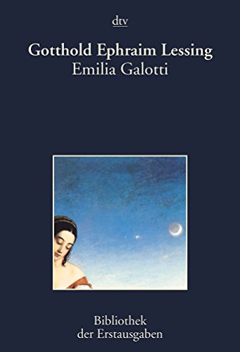 9783423026208: Emilia Galotti: Ein Trauerspiel in fnf Aufzgen