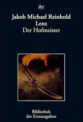 9783423026215: Der Hofmeister oder Vortheile der Privaterziehung: Leipzig 1774