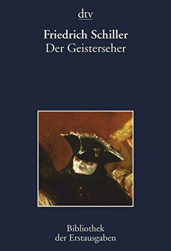 9783423026833: Der Geisterseher: aus den Papieren des Grafen O. Leipzig 1787