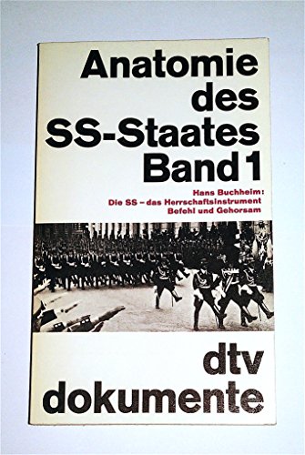 9783423029155: Anatomie Des SS-Staates - Band 1