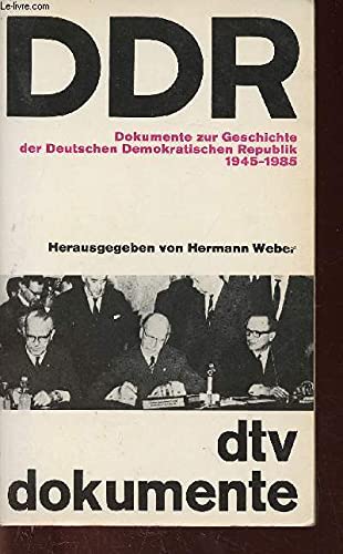 Beispielbild für Dokumente Zue Geschichte der Deutschen Demokratischen Republik zum Verkauf von Better World Books