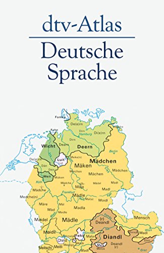Stock image for dtv-Atlas zur deutschen Sprache: Tafeln und Texte: Mit Mundartkarten for sale by Bookmans