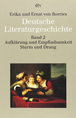 9783423033428: Deutsche Literaturgeschichte Bd 2: Band 2: Aufklrung und Empfindsamkeit, Sturm und Drang