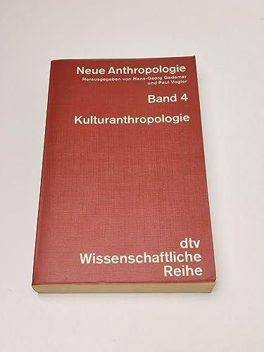 Beispielbild fr Kulturanthropologie / Beitr. von K. Alsleben [u. a.] zum Verkauf von Versandantiquariat Buchegger