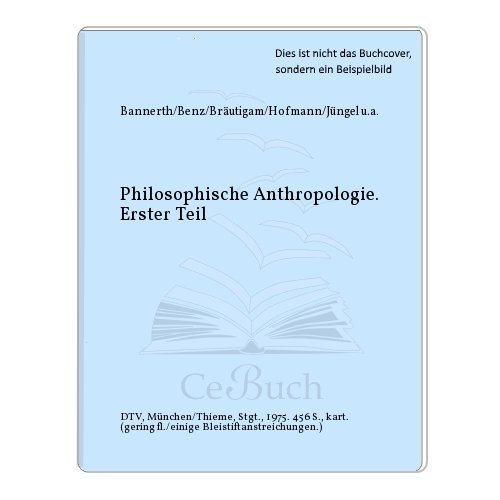 9783423040747: Neue Anthropologie VI. Philosophische Anthropologi