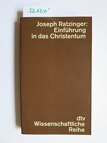 Beispielbild fr Einfhrung in das Christentum. zum Verkauf von ABC Versand e.K.