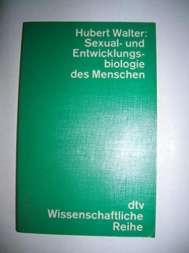 9783423043144: Sexual- und Entwicklungsbiologie des Menschen