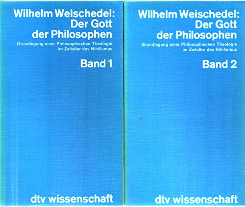 Beispielbild fr Der Gott der Philosophen: 2 Bde. zum Verkauf von medimops