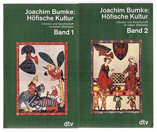 Hofische Kultur: Literatur und Gesellschaft im hohen Mittelalter. 2 volumes.